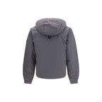 Moose Knuckles Gray Nylon Full-Length Jacket