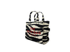 Marc Jacobs The Tote Bag Medium Zebra Canvas Crossbody