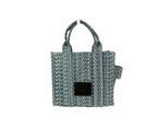Marc Jacobs The Monogram Mini Tote Canvas Crossbody Bag
