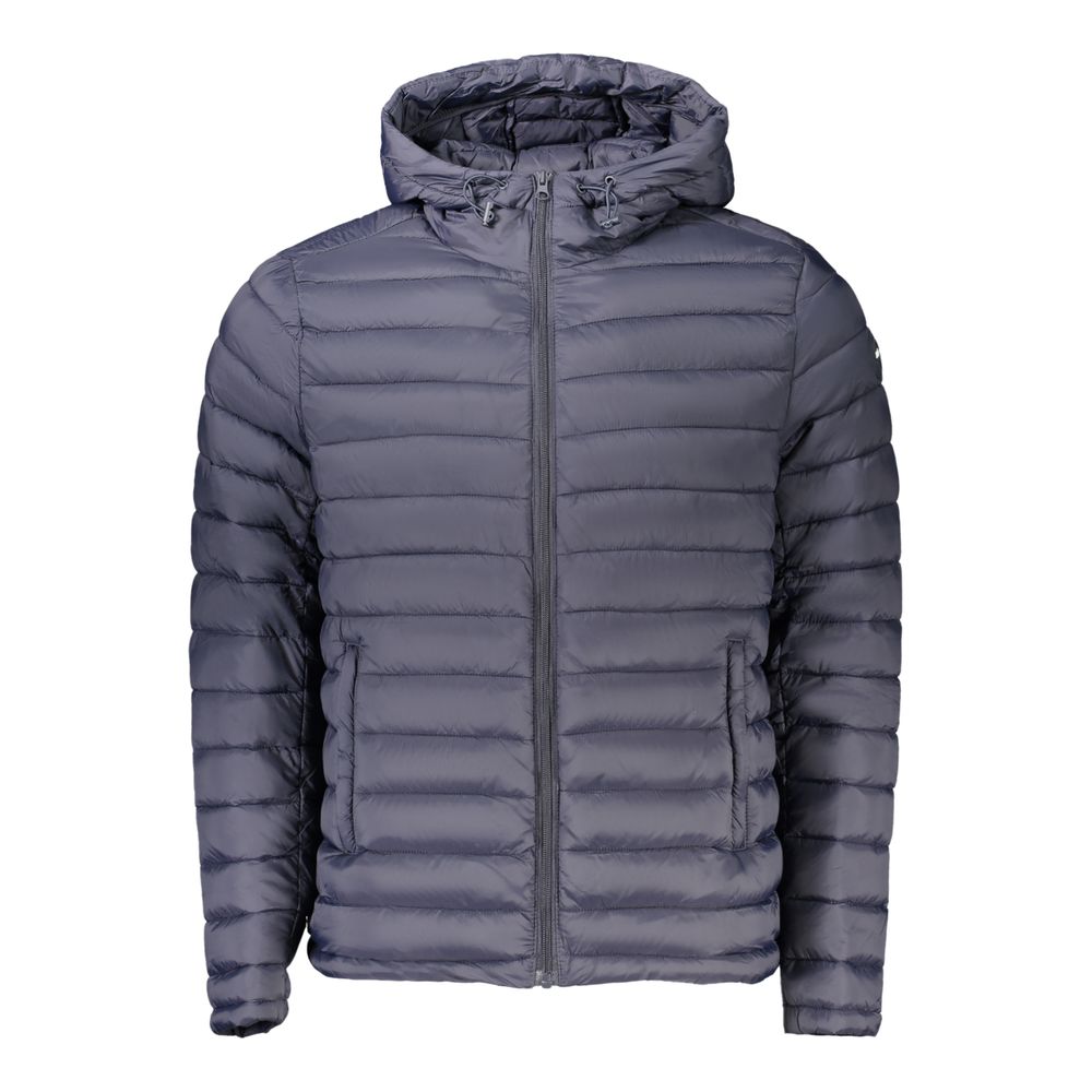Cavalli Class Blue Polyamide Men's Jacket