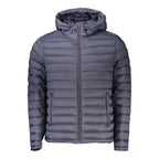 Cavalli Class Blue Polyamide Men's Jacket