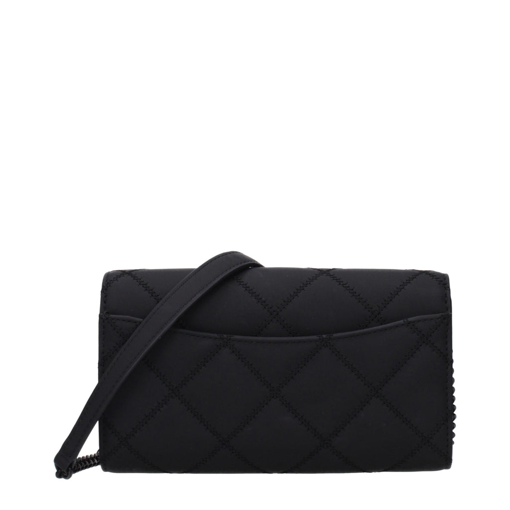 Tory Burch Black Leather Clutch Bag