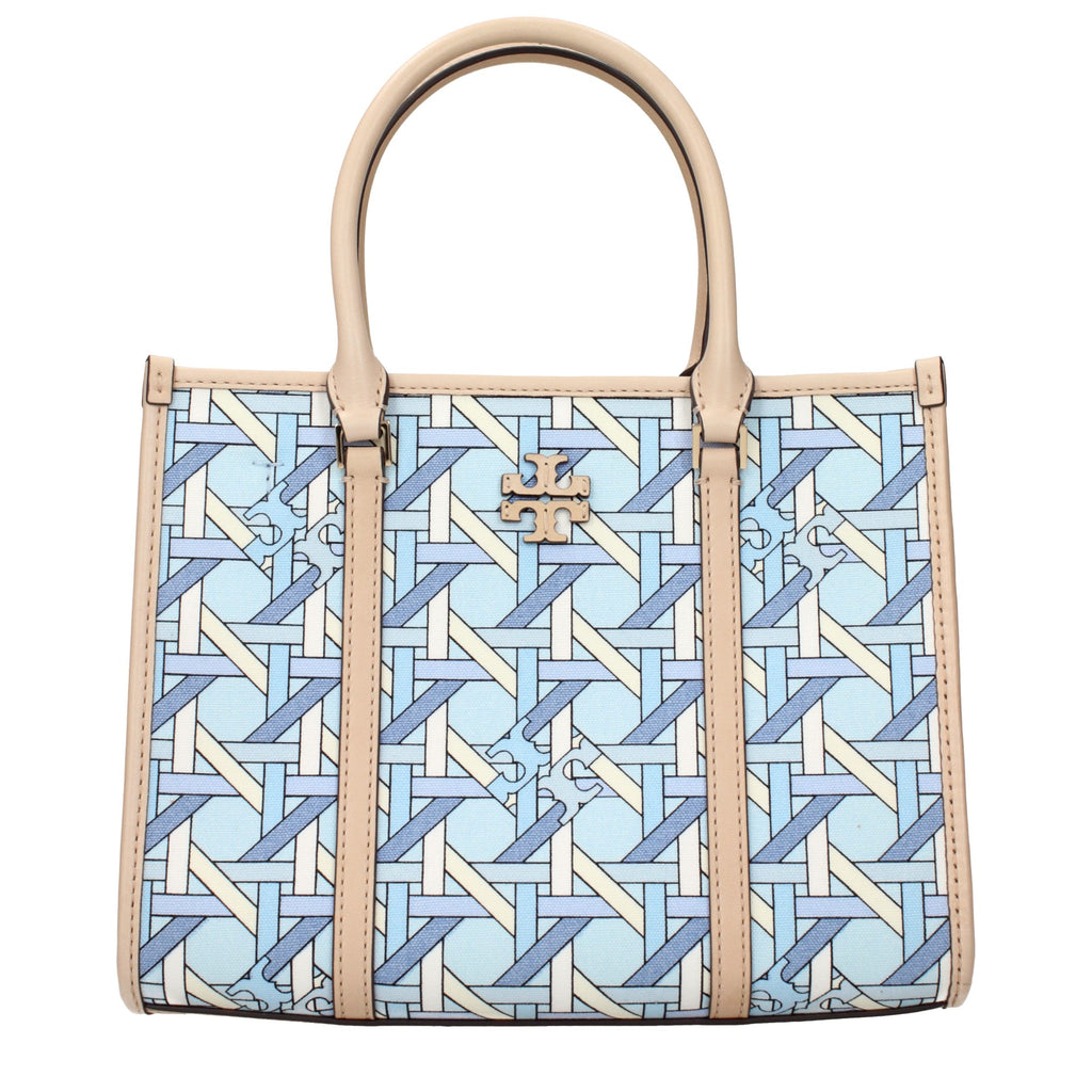 Tory Burch Light Blue Fabric Handbag