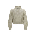 Brunello Cucinelli Beige Linen Cardigan