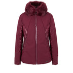 Baldinini Trend Red Nylon Women Jacket