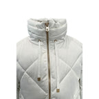 Baldinini Trend White Polyester Women Jacket