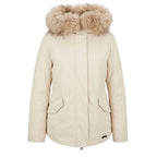 Baldinini Trend White Nylon Women Jacket