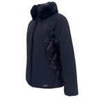 Baldinini Trend Blue Nylon Women Jacket