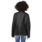 Baldinini Trend Black PU Women Jacket