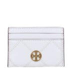 Tory Burch White Leather Cardholder