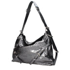 Givenchy Gray Leather Shoulder Bag
