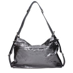 Givenchy Gray Leather Shoulder Bag