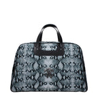 Roberto Cavalli Gray Fabric Luggage And Travel