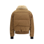 Moncler Grenoble Brown Cotton Bomber