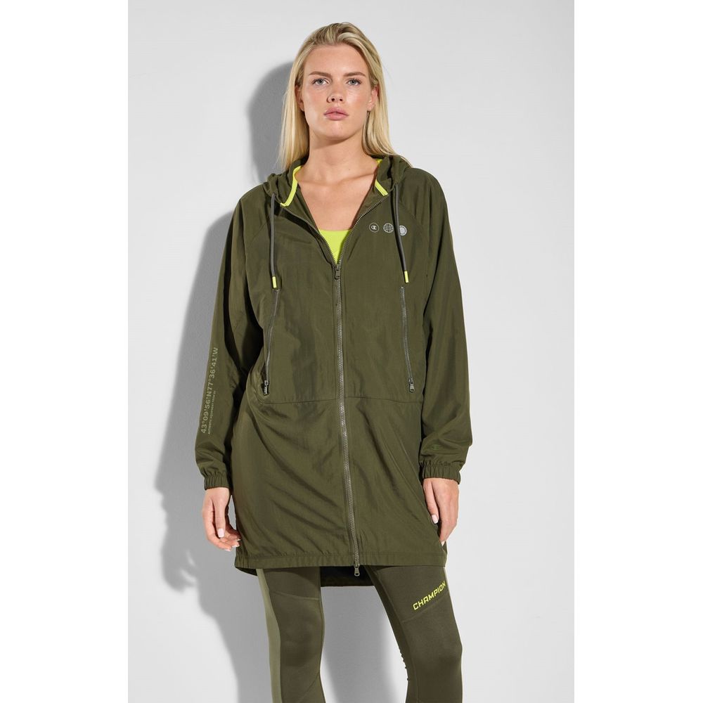 Champion Green Polyamide Shell Jacket
