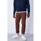 Champion Brown Cotton Joggers (Workout Pants)