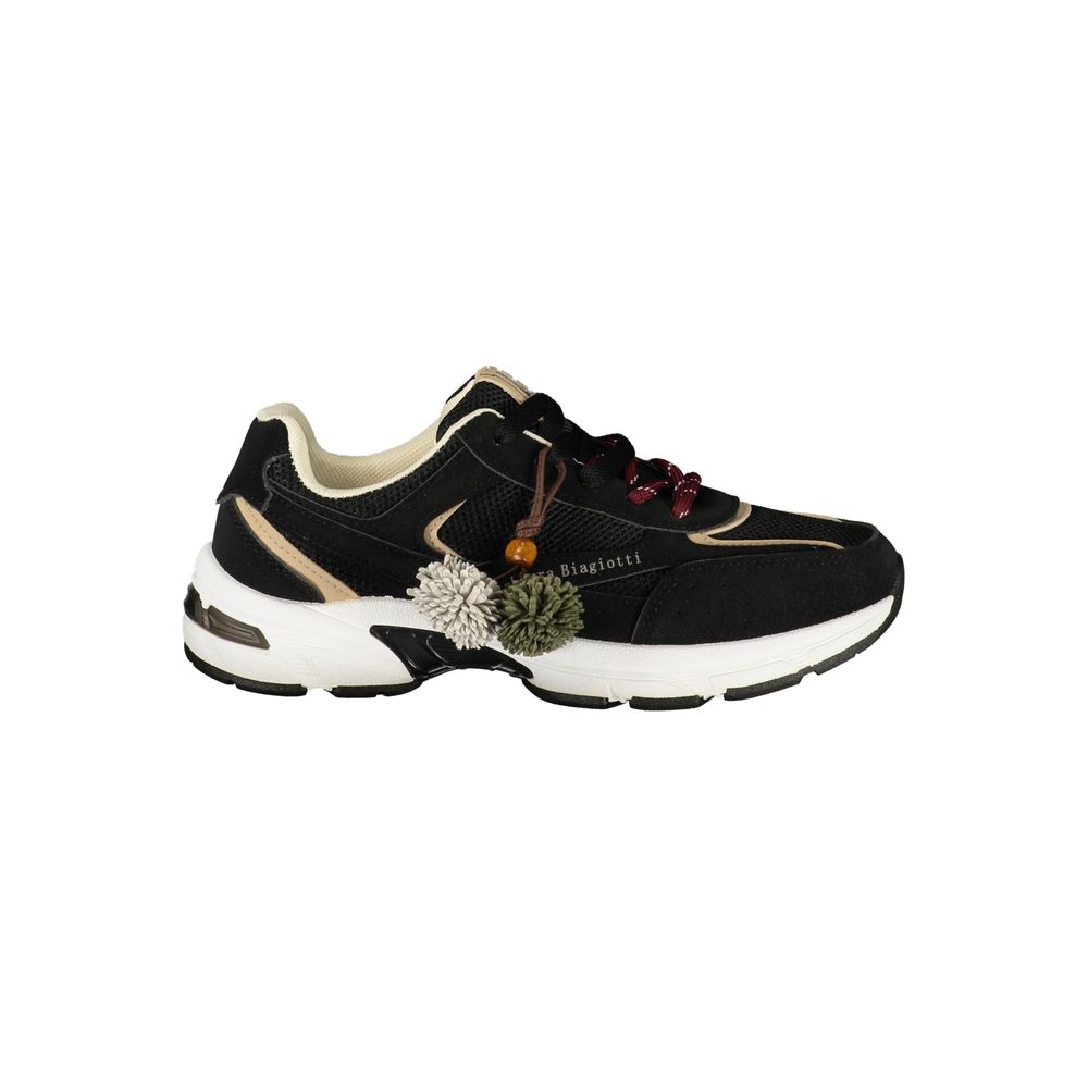 Laura Biagiotti Nero Polyurethane Women's Sneaker