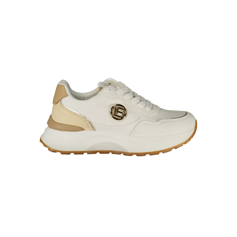 Laura Biagiotti White Polyurethane Women Sneaker