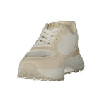 Laura Biagiotti Beige Polyurethane Female Sneaker