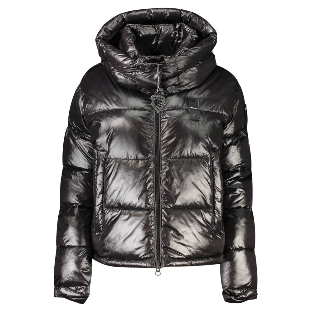 Blauer Black Polyamide Women's Jacket