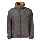 Blauer Black Polyester Men's Jacket