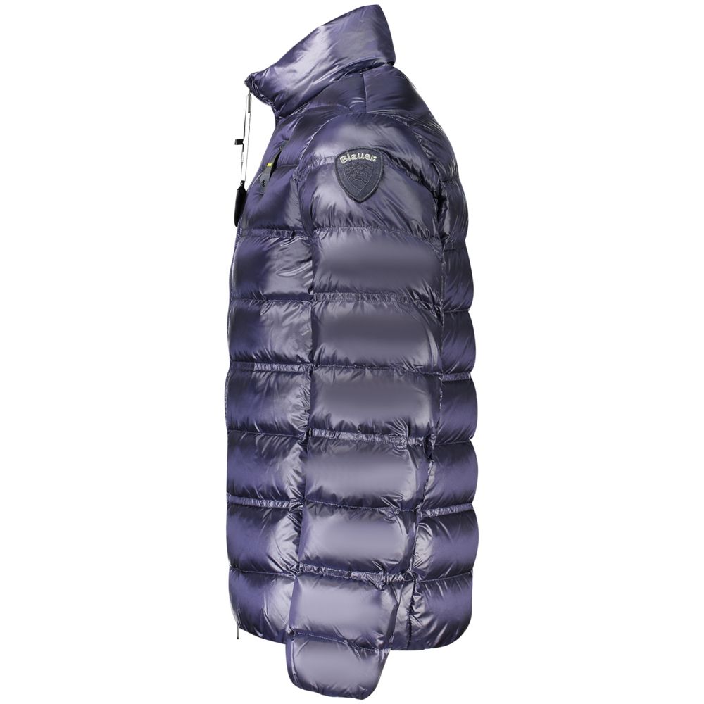 Blauer Blue Polyamide Men Jacket