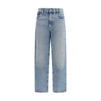 Citizens of Humanity Blue Organic Cotton Straight-Leg Jeans
