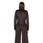 ICHI Brown Polyester Blazer
