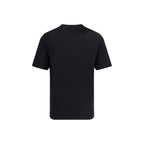 Brunello Cucinelli Black Cotton T-Shirt