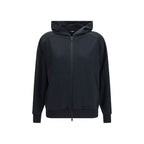 Brunello Cucinelli Black Cotton Sweatshirt