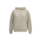 Brunello Cucinelli Beige Cotton Sweatshirt