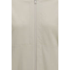 Brunello Cucinelli Beige Cotton Sweatshirt