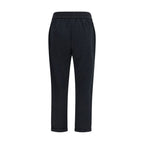 Brunello Cucinelli Black Cotton Athletic Pants