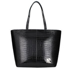 Karl Lagerfeld Black Polyethylene Shoulder Bag