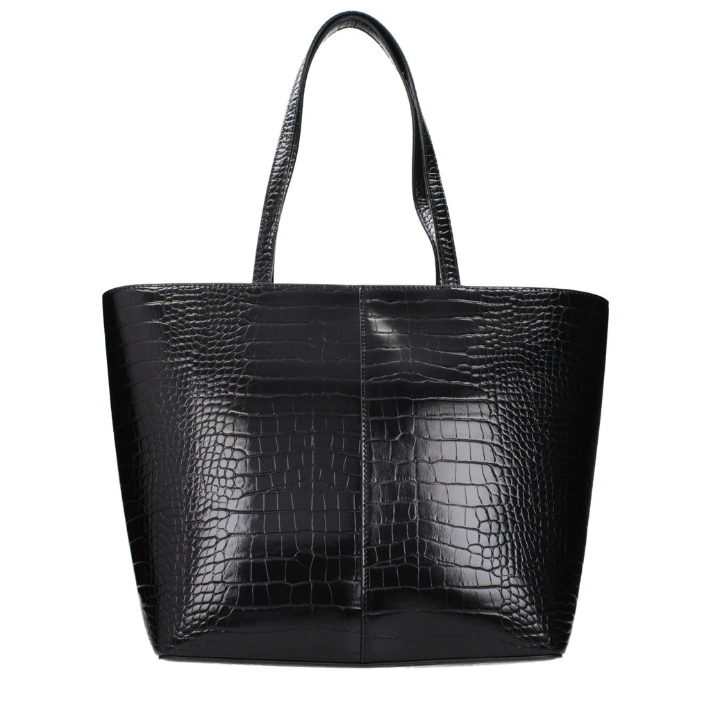 Karl Lagerfeld Black Polyethylene Shoulder Bag