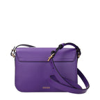 Versace Purple Leather Crossbody Bag