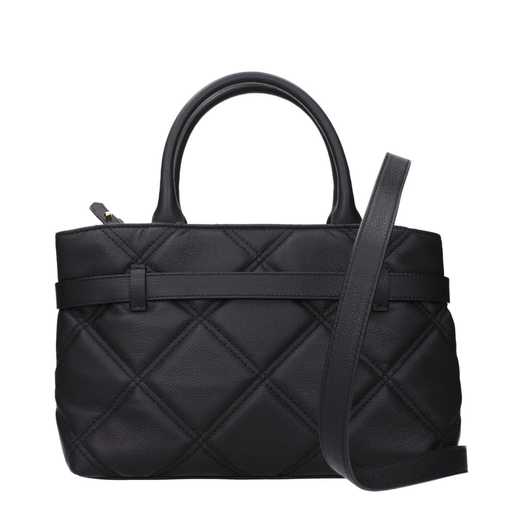 Versace Black Leather Handbag