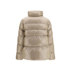 PINKO Beige Polyamide Full-Length Jacket