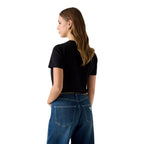 Guess Black Cotton T-Shirt