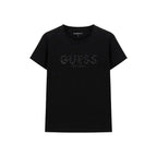 Guess Black Cotton T-Shirt