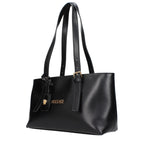 Versace Black Leather Shoulder Bag