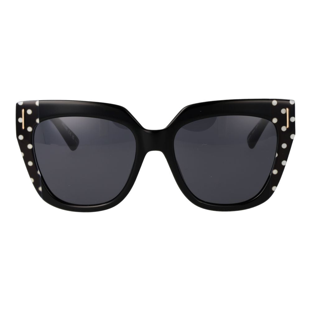 Moschino Black Acetate Sunglasses