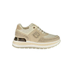 Laura Biagiotti Beige Polyurethane Women's Sneaker