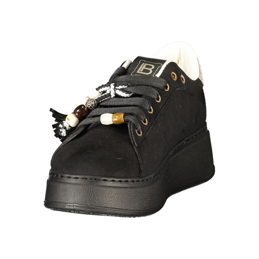 Laura Biagiotti Nero Polyurethane Women's Sneaker