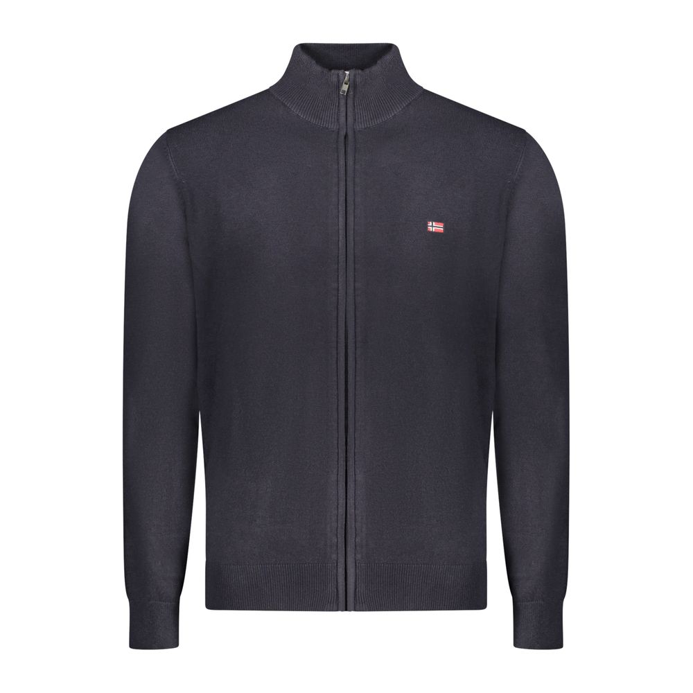 Norway 1963 Blu Poliammide Men Cardigan