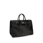 Brunello Cucinelli Black Calf Leather Bos Taurus Luggage And Travel