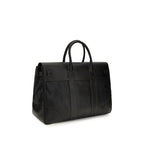 Brunello Cucinelli Black Calf Leather Bos Taurus Luggage And Travel