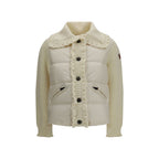Moncler Grenoble Beige Wool Oves Aries Cardigan