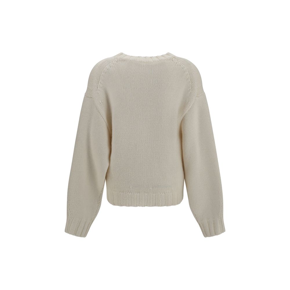 Khaite Beige Cashmere Sweater