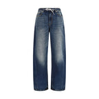 Alexander Wang Blue Cotton Relaxed Fit Jeans